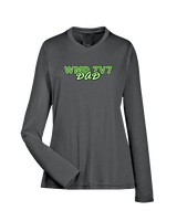 West Michigan Drive Football Dad - Womens Performance Longsleeve