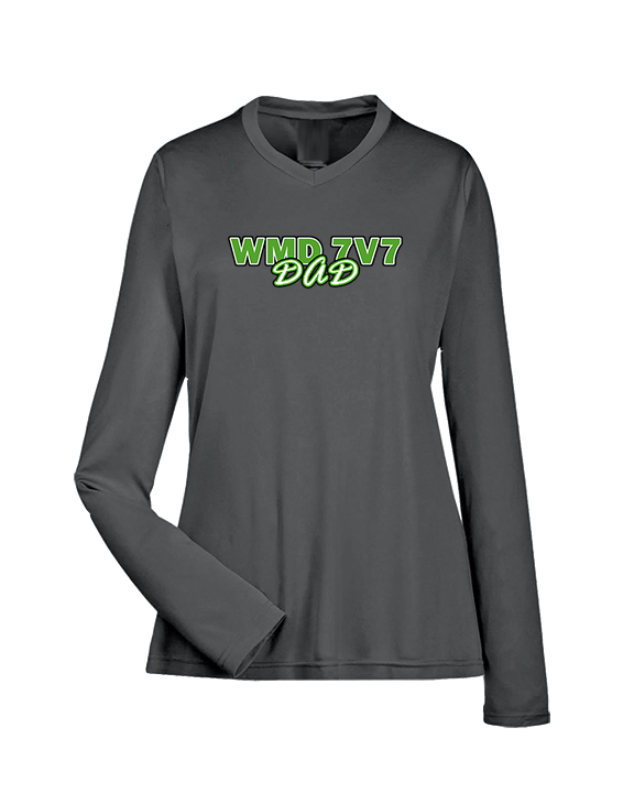 West Michigan Drive Football Dad - Womens Performance Longsleeve