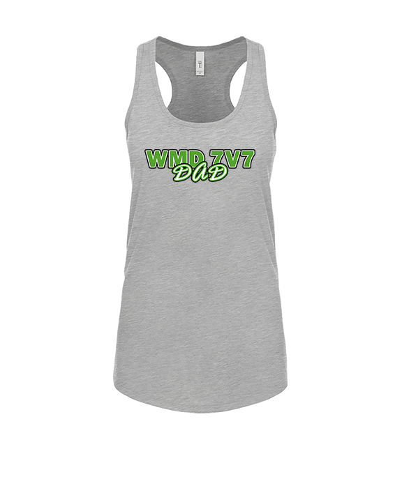 West Michigan Drive Football Dad - Womens Tank Top