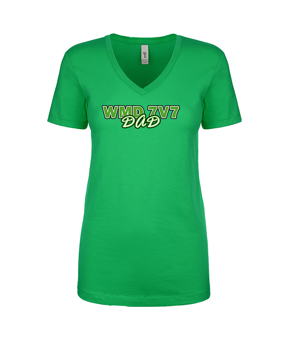 West Michigan Drive Football Dad - Womens Vneck
