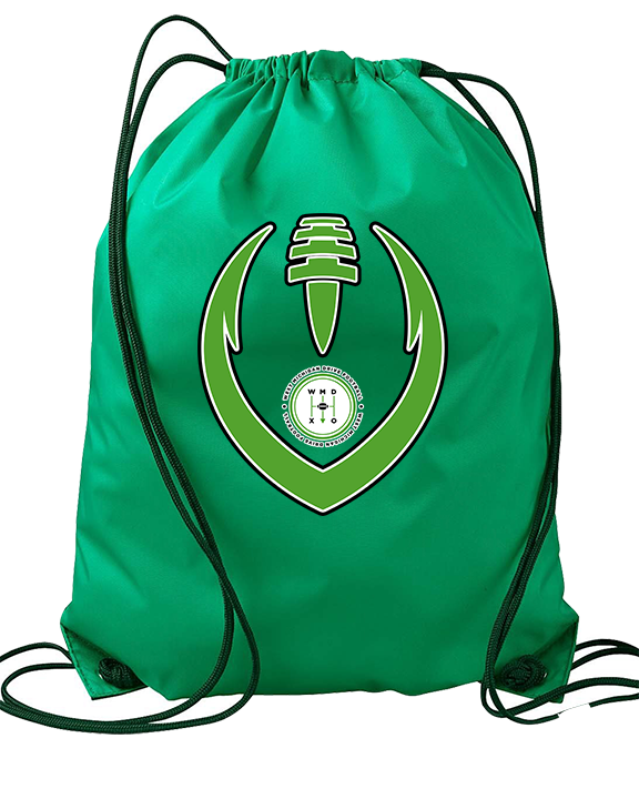 West Michigan Drive Football Full Football - Drawstring Bag