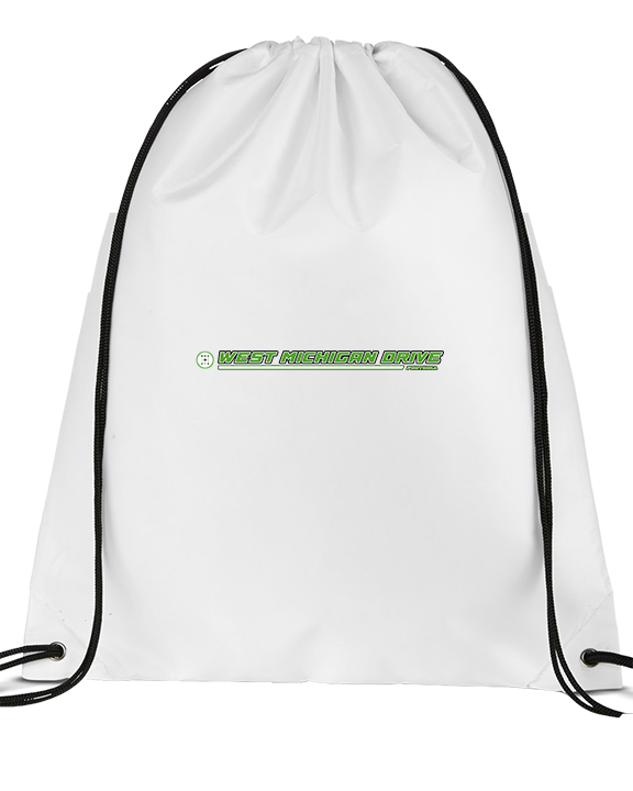 West Michigan Drive Football Lines - Drawstring Bag
