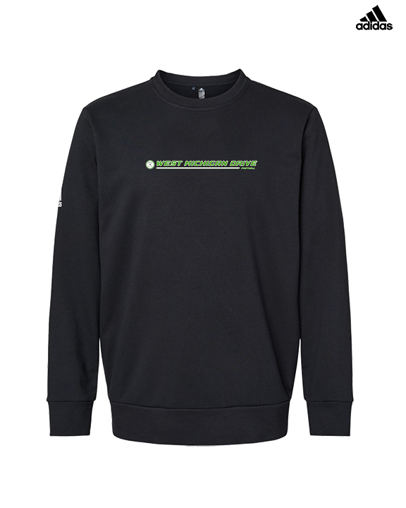 West Michigan Drive Football Lines - Mens Adidas Crewneck