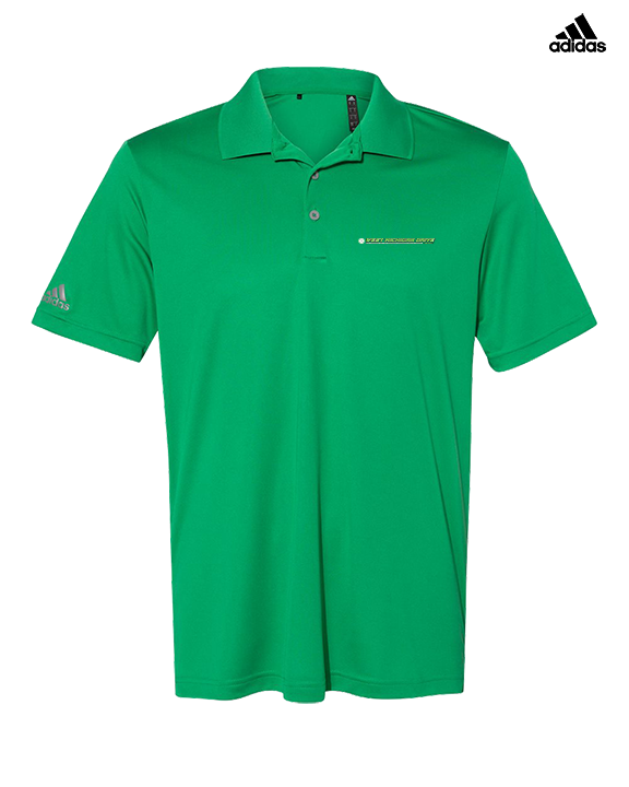 West Michigan Drive Football Lines - Mens Adidas Polo