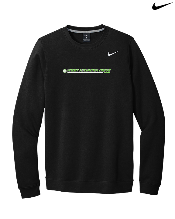 West Michigan Drive Football Lines - Mens Nike Crewneck