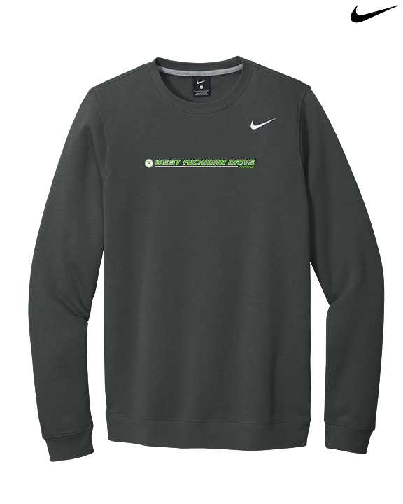 West Michigan Drive Football Lines - Mens Nike Crewneck