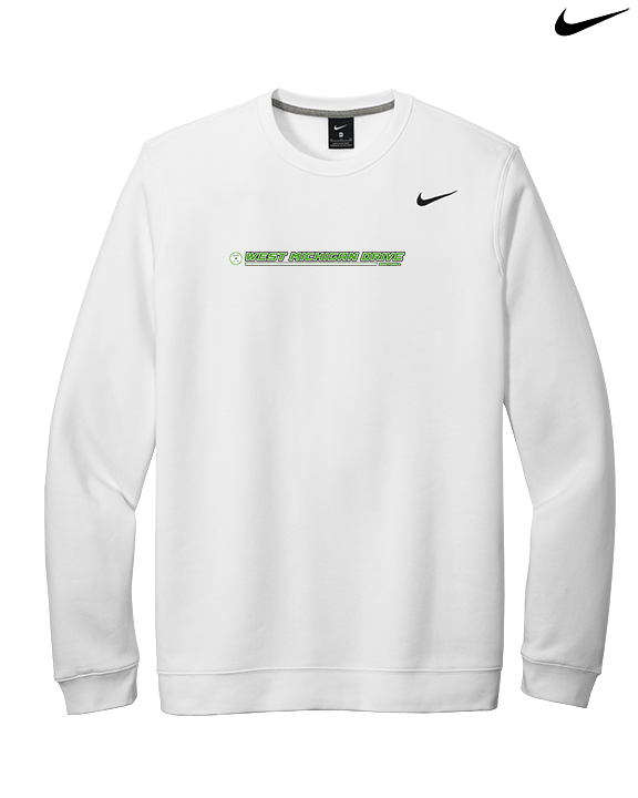 West Michigan Drive Football Lines - Mens Nike Crewneck