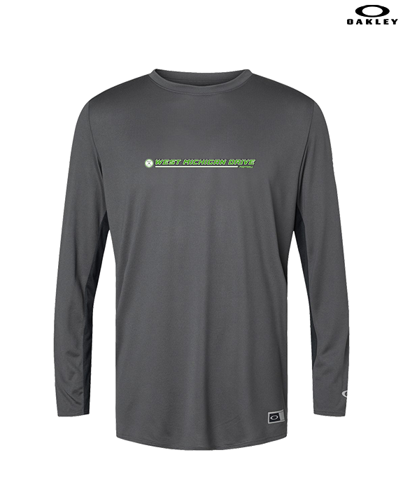 West Michigan Drive Football Lines - Mens Oakley Longsleeve