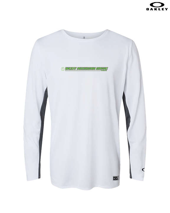 West Michigan Drive Football Lines - Mens Oakley Longsleeve