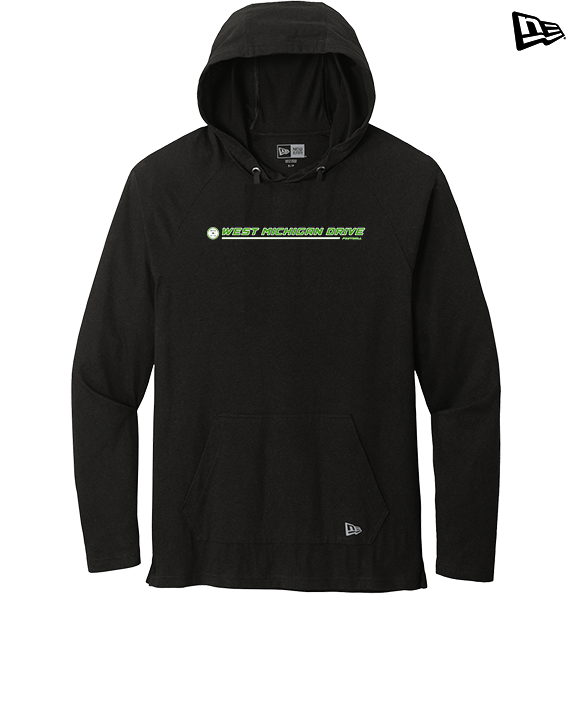 West Michigan Drive Football Lines - New Era Tri-Blend Hoodie