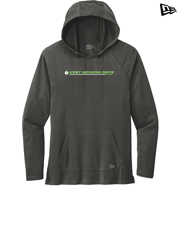 West Michigan Drive Football Lines - New Era Tri-Blend Hoodie