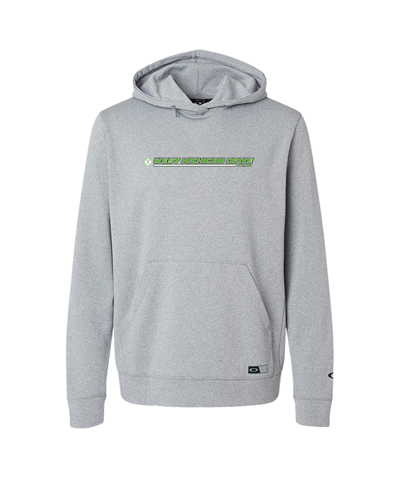 West Michigan Drive Football Lines - Oakley Performance Hoodie