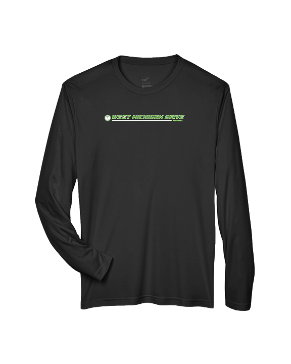 West Michigan Drive Football Lines - Performance Longsleeve
