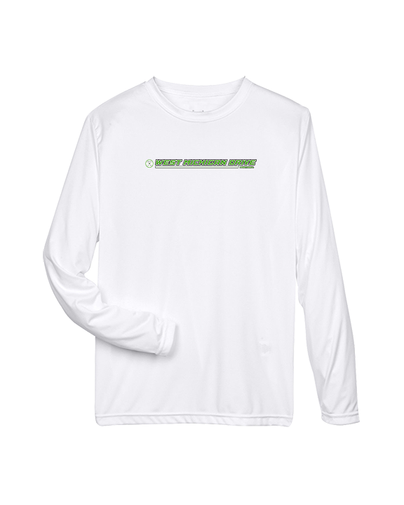 West Michigan Drive Football Lines - Performance Longsleeve