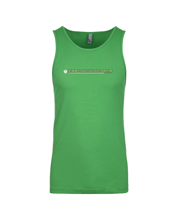 West Michigan Drive Football Lines - Tank Top