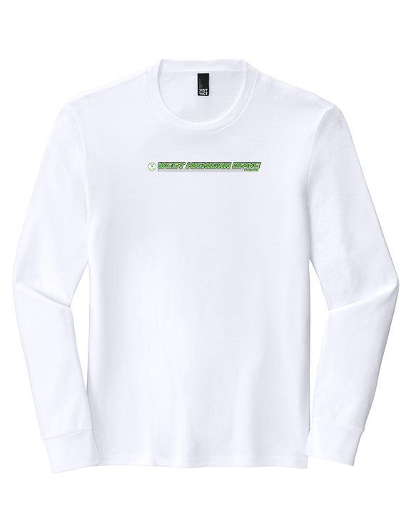 West Michigan Drive Football Lines - Tri-Blend Long Sleeve