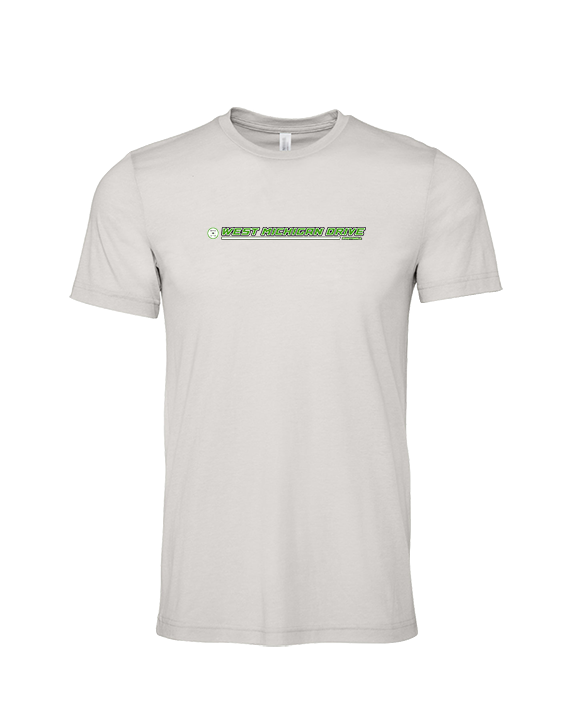 West Michigan Drive Football Lines - Tri-Blend Shirt