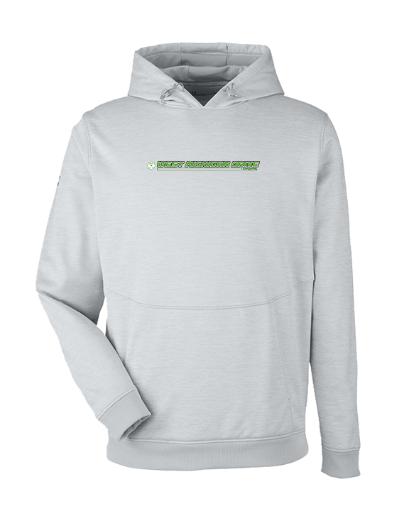 West Michigan Drive Football Lines - Under Armour Mens Storm Fleece