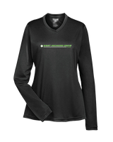 West Michigan Drive Football Lines - Womens Performance Longsleeve