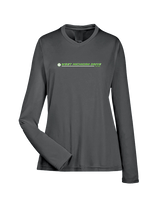 West Michigan Drive Football Lines - Womens Performance Longsleeve