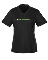 West Michigan Drive Football Lines - Womens Performance Shirt