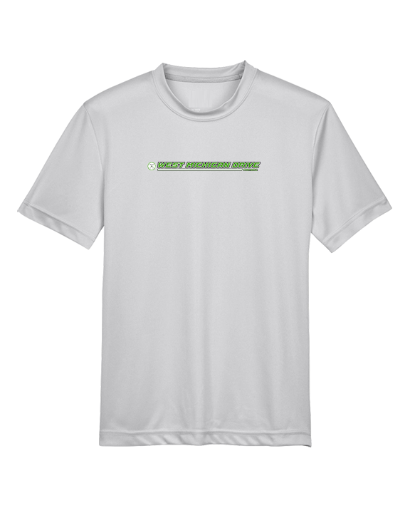 West Michigan Drive Football Lines - Youth Performance Shirt