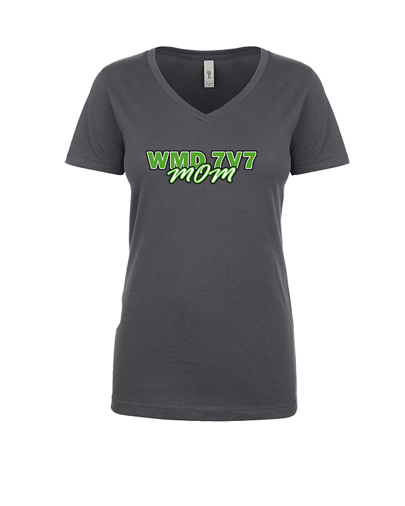 West Michigan Drive Football Mom - Womens Vneck