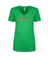 West Michigan Drive Football Mom - Womens Vneck