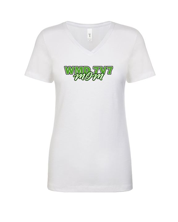 West Michigan Drive Football Mom - Womens Vneck