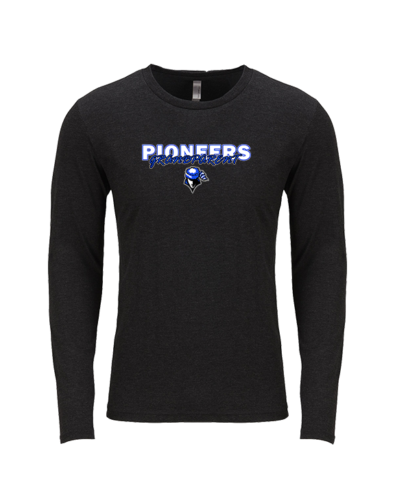 Western HS Boys Volleyball Grandparent - Tri-Blend Long Sleeve