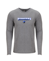 Western HS Boys Volleyball Grandparent - Tri-Blend Long Sleeve