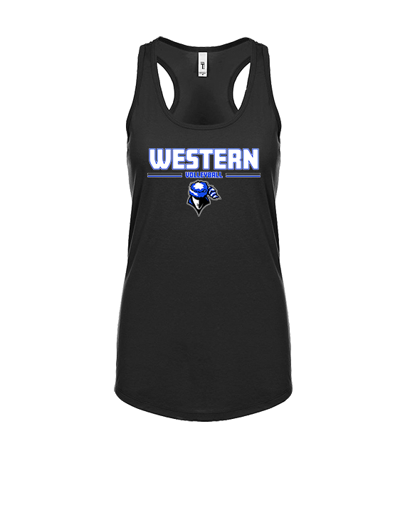 Western HS Boys Volleyball Keen - Womens Tank Top