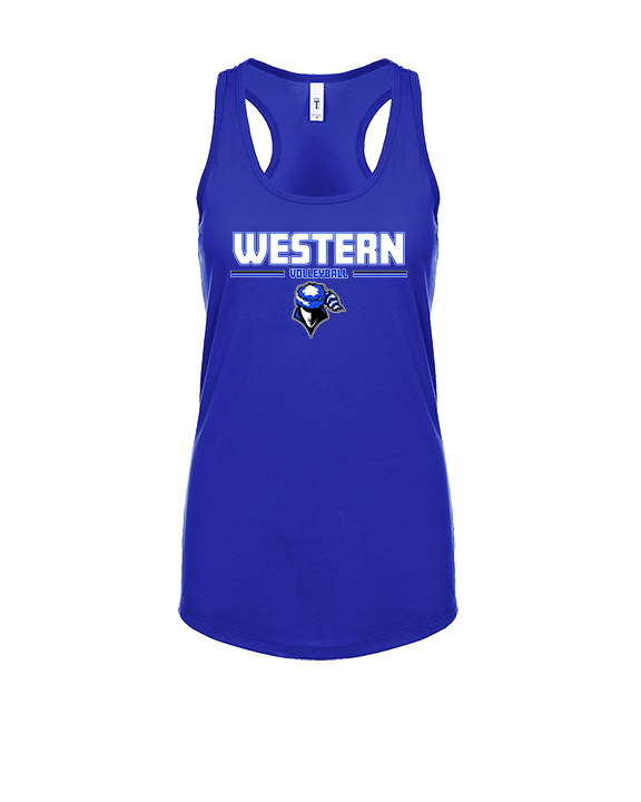 Western HS Boys Volleyball Keen - Womens Tank Top