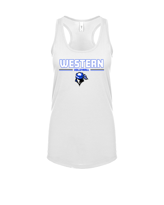 Western HS Boys Volleyball Keen - Womens Tank Top