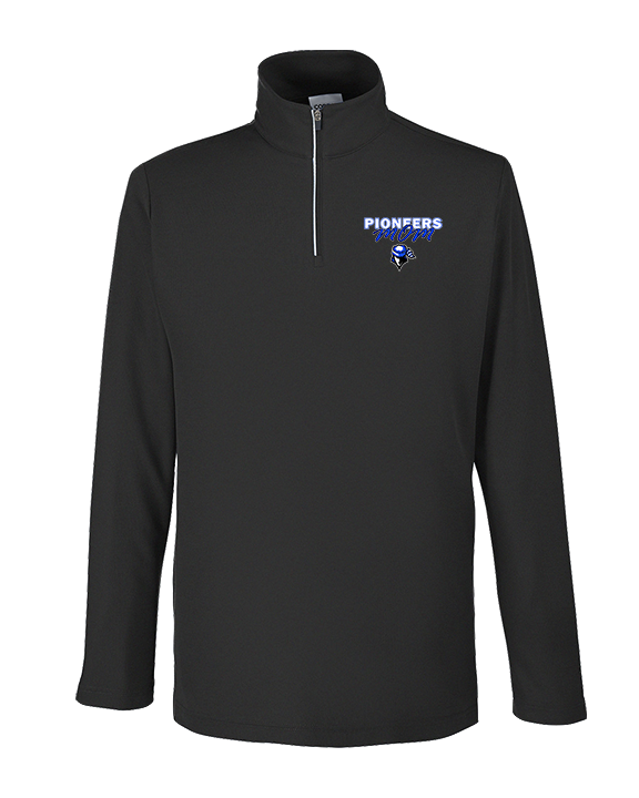 Western HS Boys Volleyball Mom 2 - Mens Quarter Zip