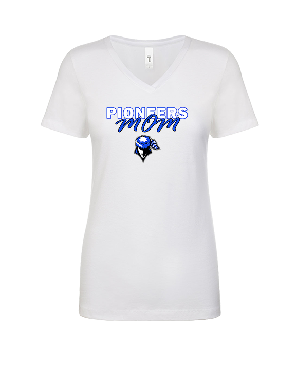 Western HS Boys Volleyball Mom 2 - Womens Vneck