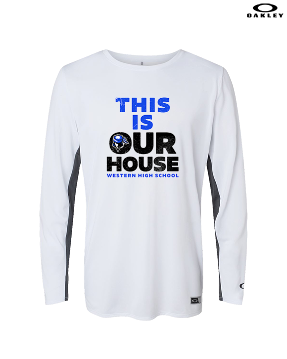 Western HS Boys Volleyball TIOH 2 - Mens Oakley Longsleeve