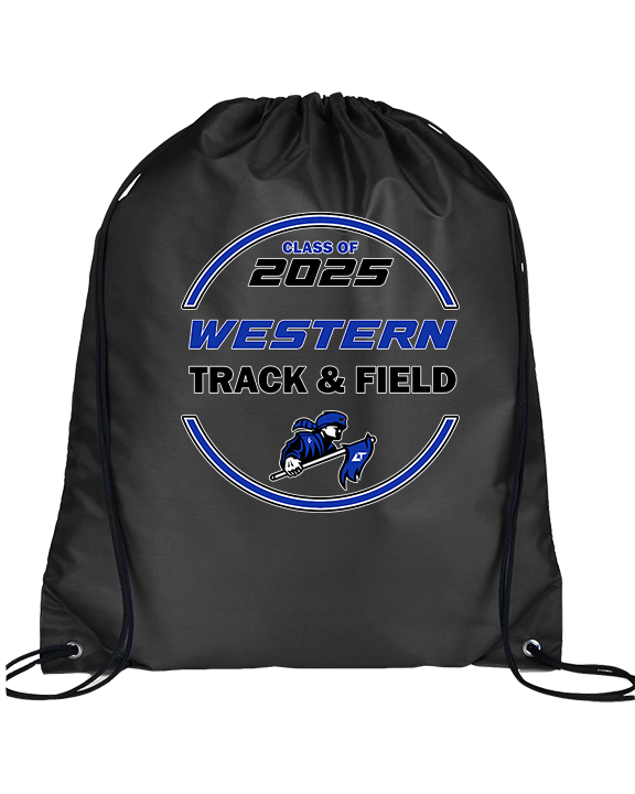 Western HS Track & Field Class Of - Drawstring Bag