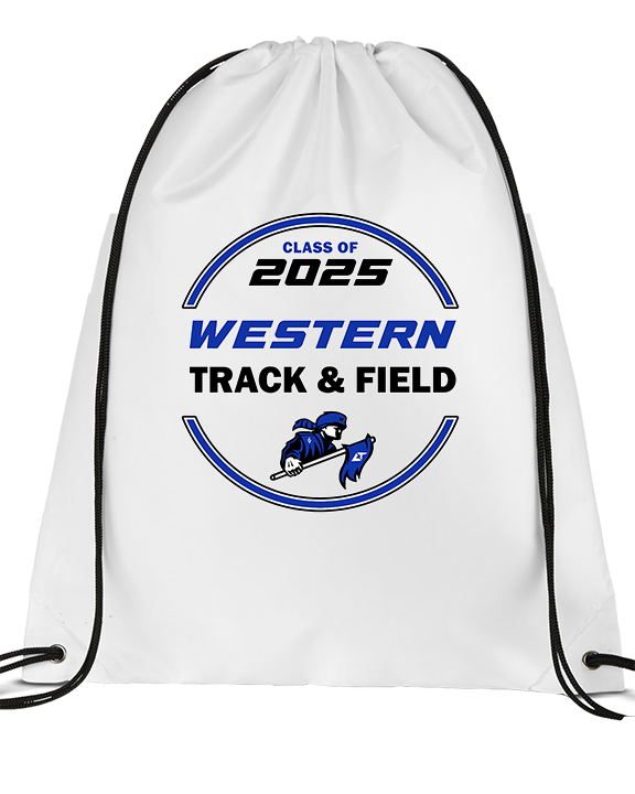Western HS Track & Field Class Of - Drawstring Bag
