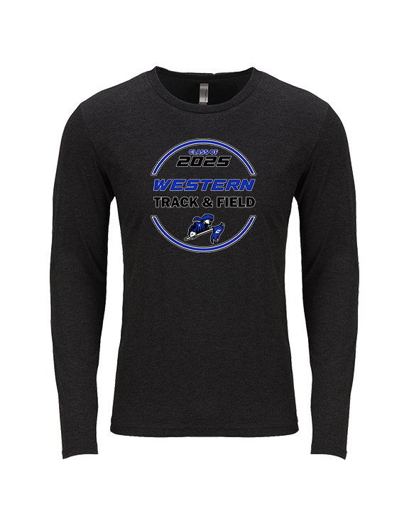 Western HS Track & Field Class Of - Tri-Blend Long Sleeve