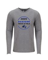 Western HS Track & Field Class Of - Tri-Blend Long Sleeve