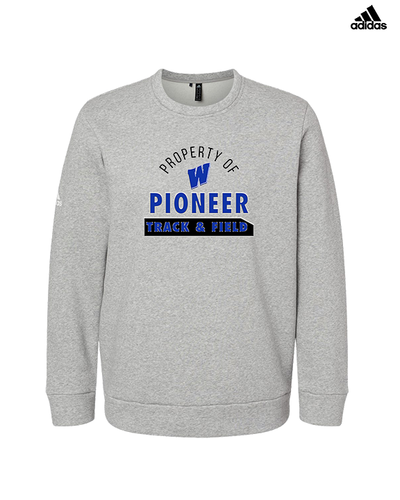 Western HS Track & Field Property - Mens Adidas Crewneck