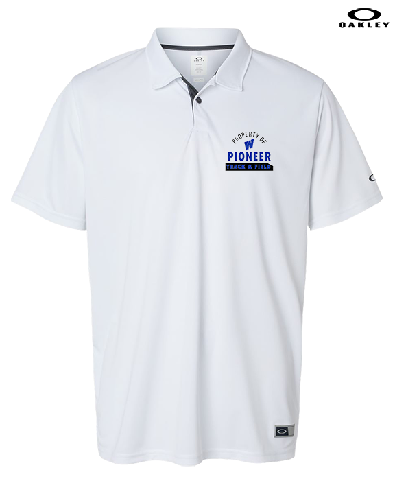 Western HS Track & Field Property - Mens Oakley Polo
