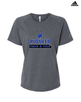 Western HS Track & Field Property - Womens Adidas Performance Shirt