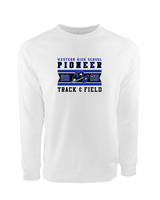 Western HS Track & Field Stamp - Crewneck Sweatshirt