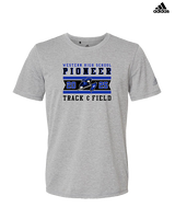 Western HS Track & Field Stamp - Mens Adidas Performance Shirt