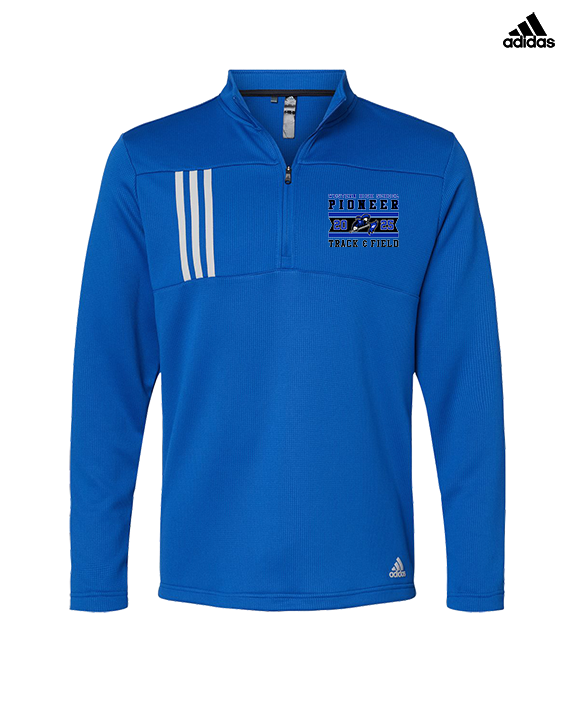 Western HS Track & Field Stamp - Mens Adidas Quarter Zip