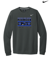Western HS Track & Field Stamp - Mens Nike Crewneck