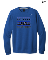 Western HS Track & Field Stamp - Mens Nike Crewneck