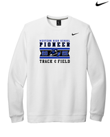 Western HS Track & Field Stamp - Mens Nike Crewneck